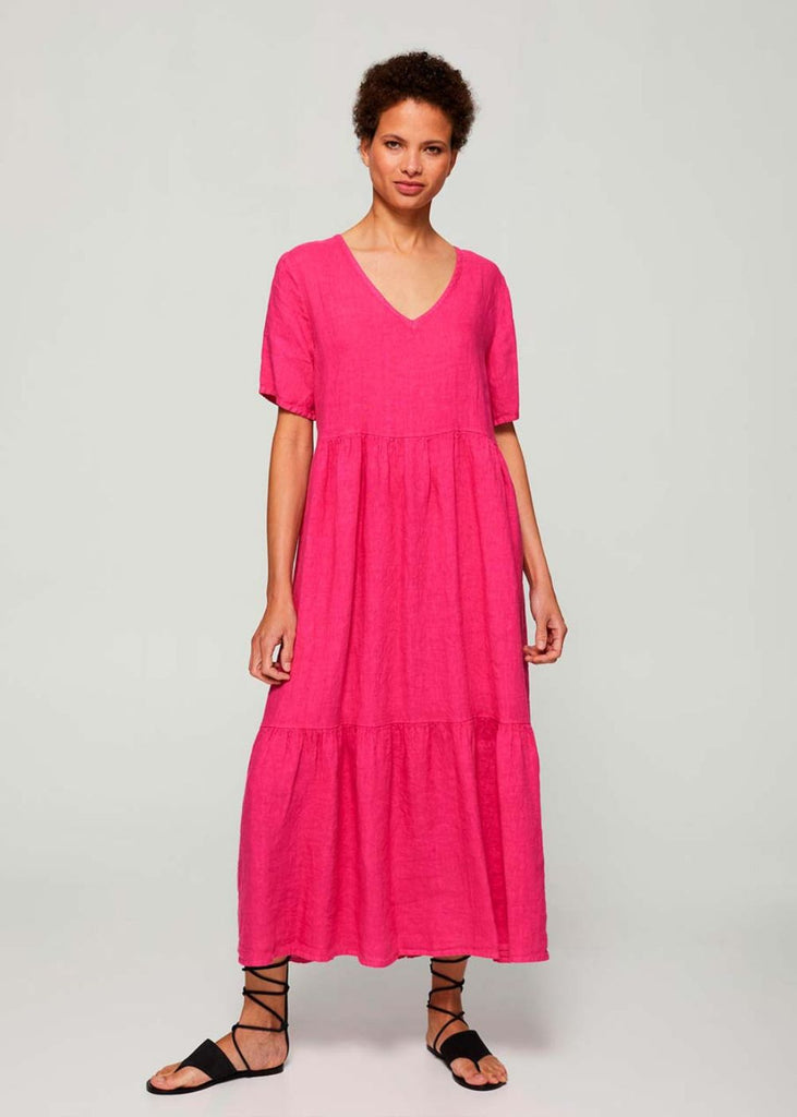 
Robe en lin fushia - FUSHIA