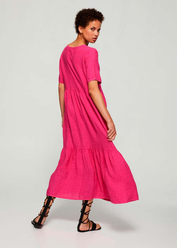 
Robe en lin fushia - FUSHIA